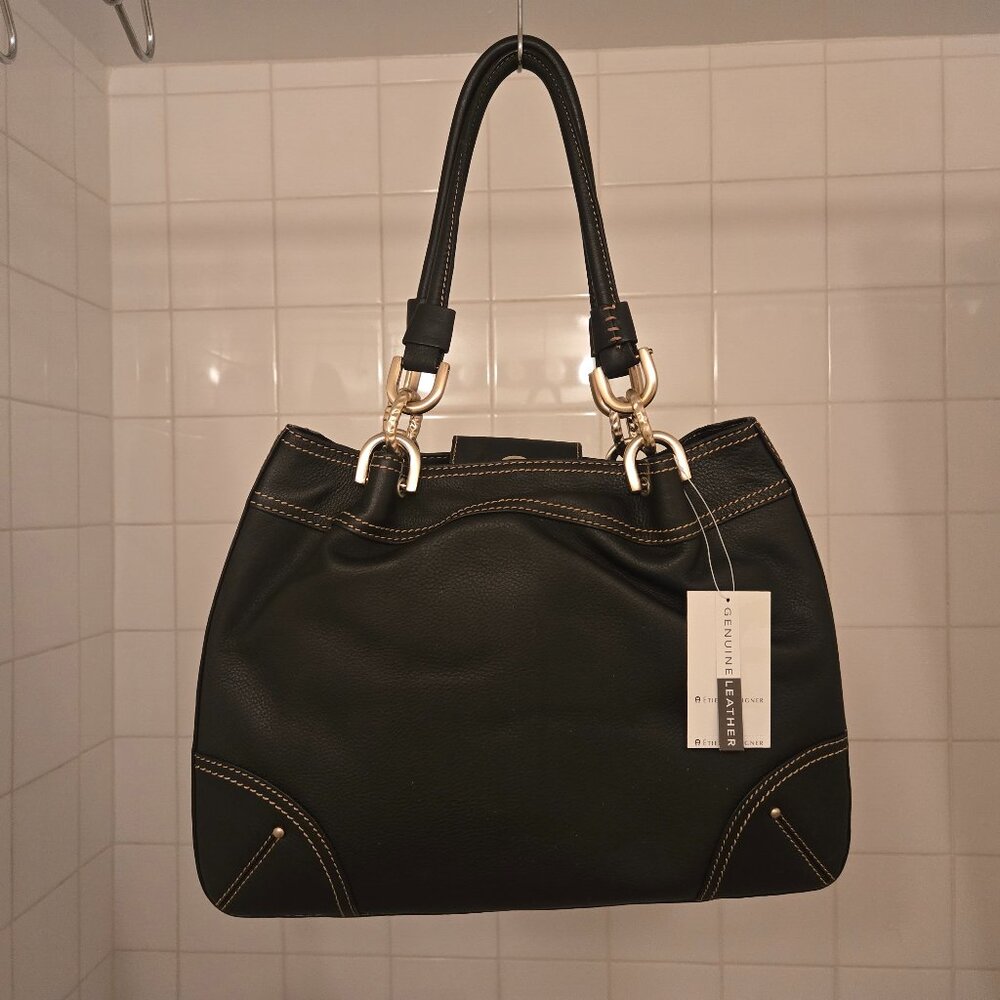 Authentic Etienne AIGNER Leather Bag *AMSTERDAM " Brand New